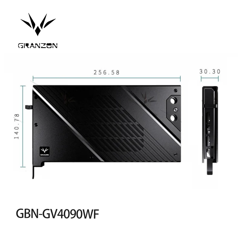 Rtx 4090 Water Block Full Cover - Granzon waterblok voor de GIGABYTE GeForce