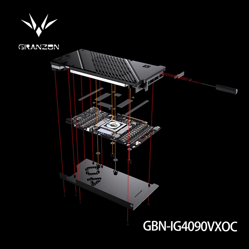 Granzon Waterblok voor Kleurri - Rtx 4090 Water Block Full Cover recensie en prijs
