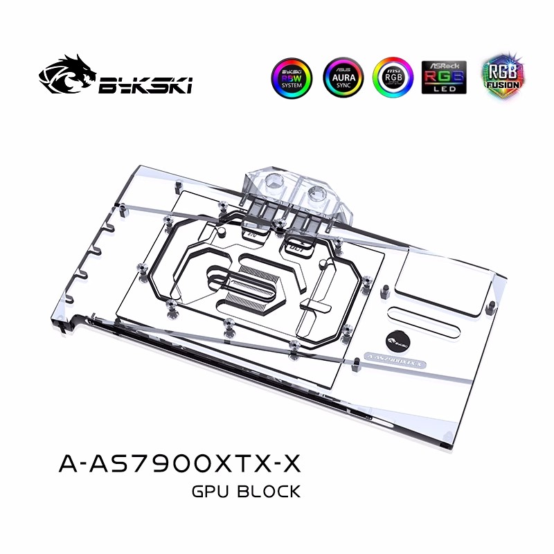 Bykski waterkoeler voor ASUS T - Rx 7900 Xt 20Gb recensie en prijs