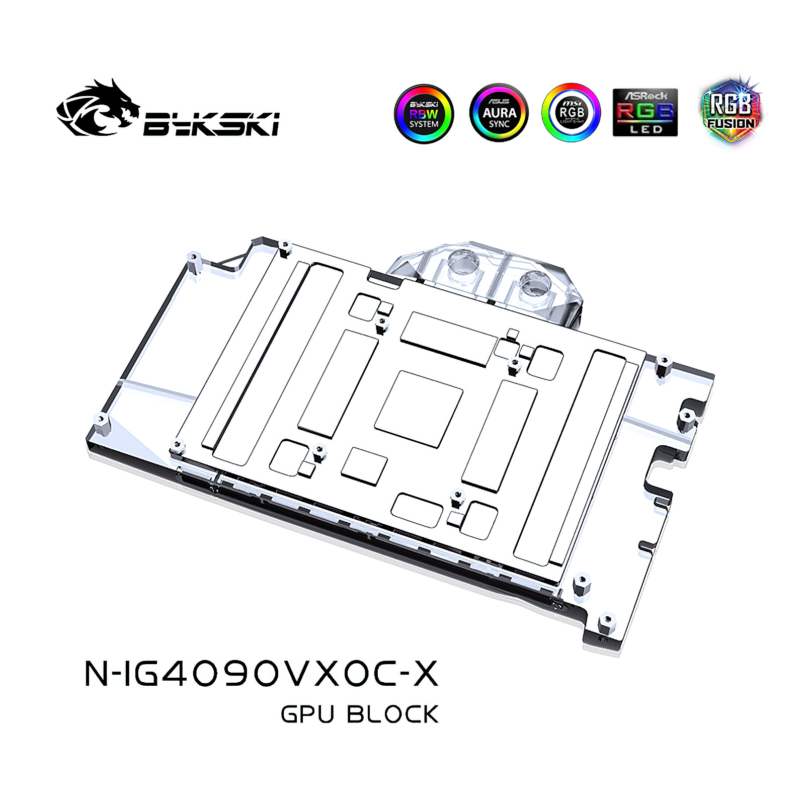 Bykski GPU-waterkoeling, volle - Rtx 4090 Water Block Full Cover recensie en prijs